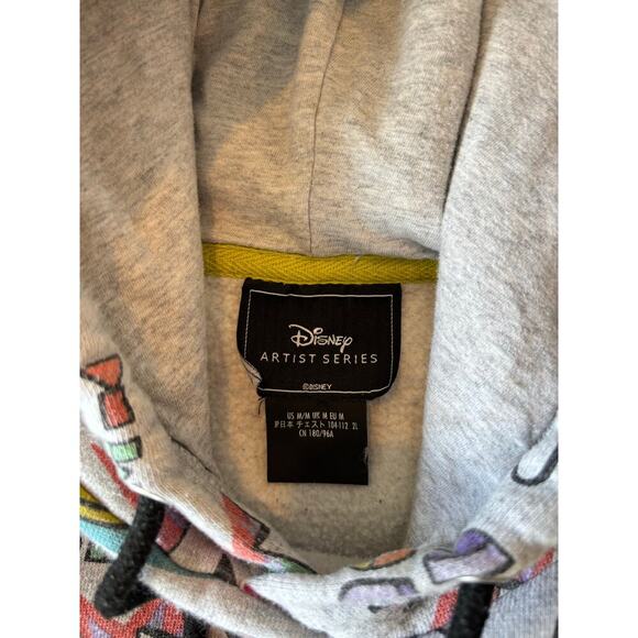 Disney Artist Series Mickey Mouse Hoodie Sweatshirt - Picture 7 of 8